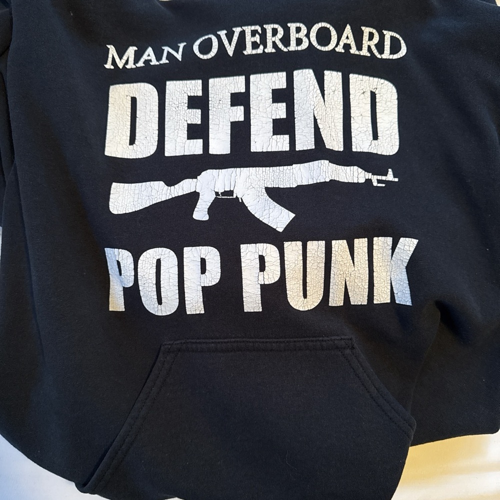 Man overboard pop punk hoodie